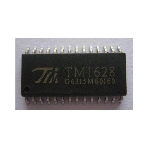 50PCS/LOT NEW TM1628 SM1628 HT1628 SOP-28 LED drive control circuit IC