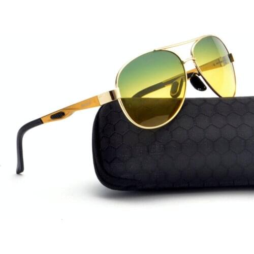 MINCL Brand Design Polarized Sunglasses Men pilot Frame Sun Glasses For Women Vintage Retro Anti-Glare Goggles Eyewear UV400 NX