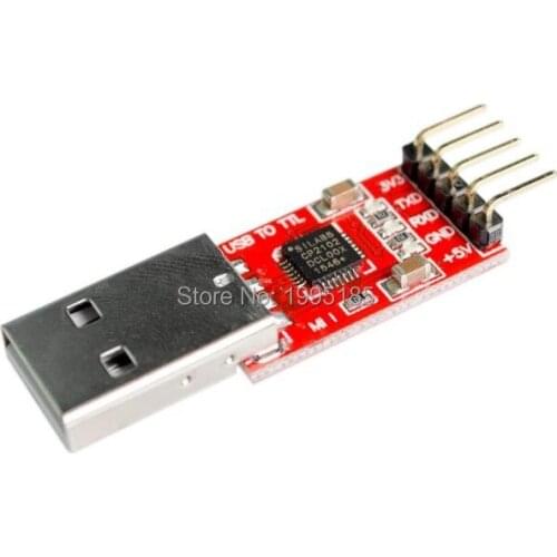 CP2102 module USB to TTL serial UART STC download cable PL2303 Super Brush line upgrade
