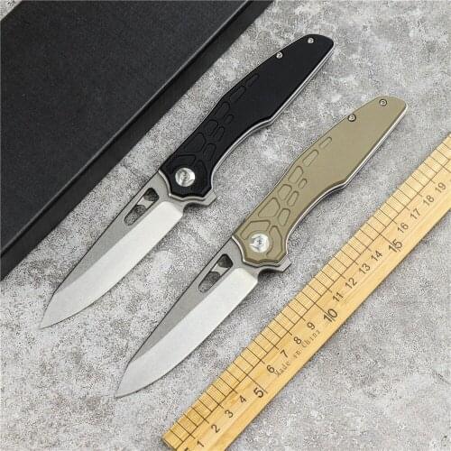 D2 steel bearing construction, G10 Jackknife, outdoor survival, hunting knife, tactical knife