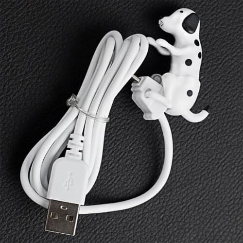 Data Cable, 1.2M Type-c USB Phone Cable Mini Humping Spot Dog Toy Smartphone Cable Data Charging Line Universal Phone Cables