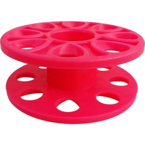 Compact Finger Spool Dive Reel For Scuba Diving Snorkeling Water Sports Red