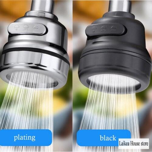 Kitchen 360-Degree Rotating Splash-proof Faucet Kitchen Faucet Water Bubbler Saving Tap Aerator Diffuser Faucet Shower Head