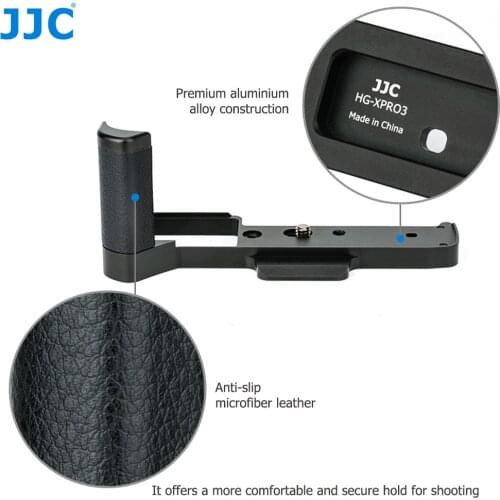 Metal Hand Grip L Bracket for Fujifilm XPro3 XPro2 XPro1 Replaces Fuji MHG-XPRO3 MHG-XPRO2 MHG-XPRO1 Arca Swiss Type L Plate