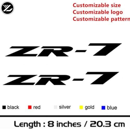 Motorcycle sticker body model sticker helmet wind sticker personality Fuel tank sticker for KAWASAKI ZR-7 ZR 7 ZR7