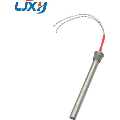 LJXH Cartridge Heating Resistance Element DN15/21mm Thread 12x250/300mm Tube Size 201SUS AC110V/220V/380V