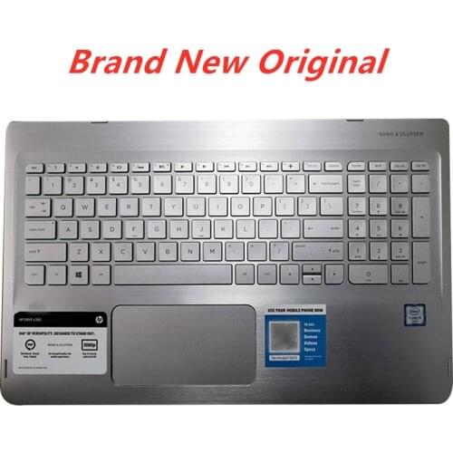 NEW for HP ENVY X360 15-W 15T-W M6-W Series Laptop Palmrest Upper Case US Keyboard Touchpad 810965-DB1 807526-DB1 Silver