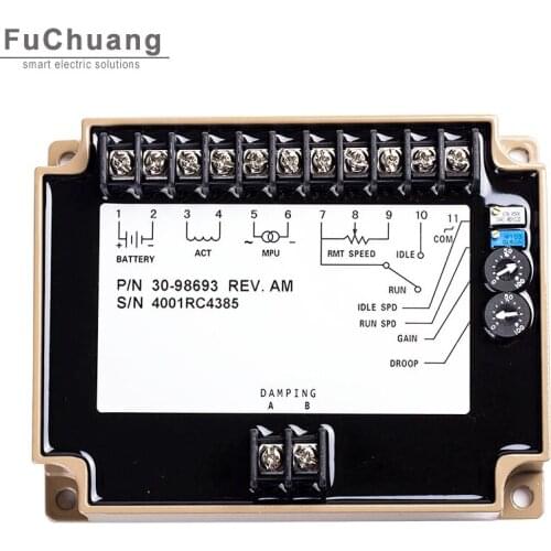 Speed governor 3098693 Governor Control Unit EFC 3098693 Replace for Original 500KW Generator actuator