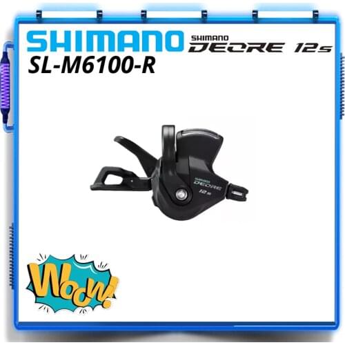 SHIMANO DEORE SL M6100 12s Right RAPIDFIRE PLUS SL-M6100 12speed 12v Shift Lever Clamp Band 12-speed