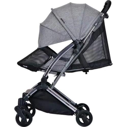 Light baby stroller High landscape stroller with enlarged awning newborn umbrella carriage travel child pram free shipping