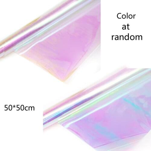 Laser Aurora AB Effect Reflective Mirror Paper DIY Epoxy Resin Jewelry Fillings