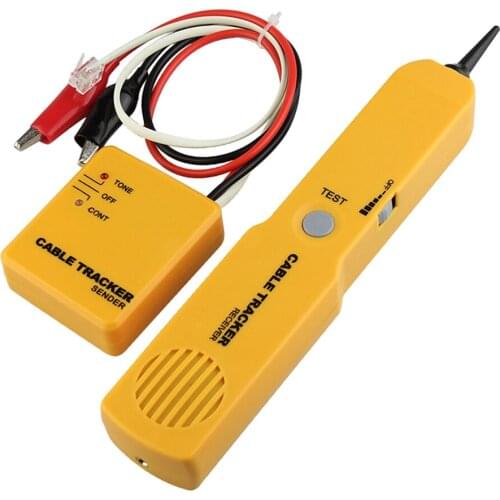 RJ11 Wire Tracker Tracer for Telephone Ethernet LAN Network Cable Handheld Cable Tester Continuity Checking