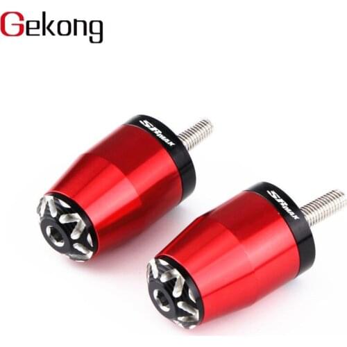 For APRILIA SR MAX 300 Motorcycle CNC Aluminum Handlebar Grips Handle Bar Ends Plug Anti Vibration High quality