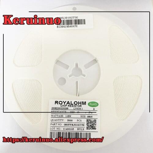 0805 1K 5% chip resistor NEW IN STOCK
