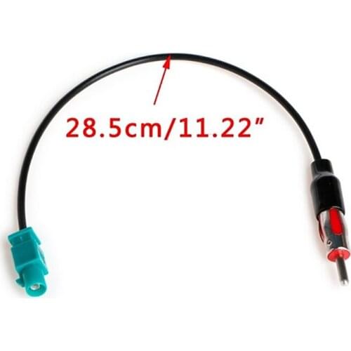 1PC Car Truck Player Stereo Antenna Adapter Male Aerial Plug Radio Converter Cable