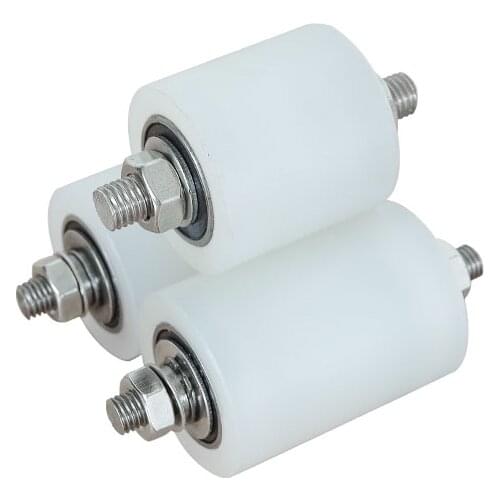 1pc per pack Sliding Gate Nylon Top Roller Guide Wheels 304 stainless steel bearings dual