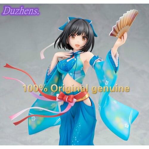 100% Original genuine THE IDOLM@STER CINDERELLA GIRLS Anime Figure Takafuji Kako Action Figure Model Toys Figure Doll Gift