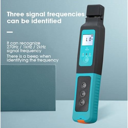 2020 new High quality Fiber Optic Identifier Live Fiber Optical Identifier AUA-40 with Built in 10mw Visual Fault Locator