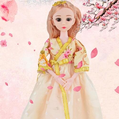 14 inches Action Figure Miniature Simulation Princess Doll Kid Play House Toy Chinese Style Doll Game Props Birthday Gifts
