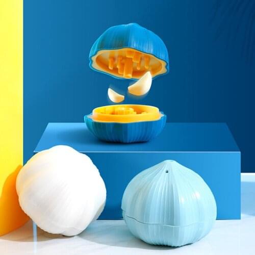 Multifunctional Manual Rotary Grinding Garlic Press Household Garlic Masher Kitchen Pepper Ginger Masher Garlic Press 2021 New