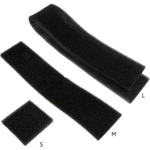 2021 New Black Biochemical Foam Cotton Filter Sponge For Aquarium Fish Tank Pond 3 Sizes