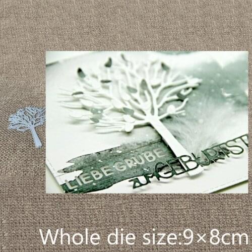 New Design Craft Metal Cutting Die cut dies tree decoration scrapbook Album Paper Card Craft Embossing die cuts
