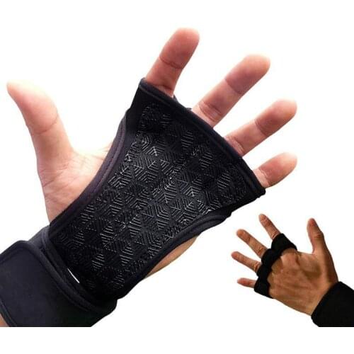 Fitness Gym Gloves Dumbbells Training Workout Gloves Slip Weightlifting Grip Pads Deadlifts Gloves for Men Women Palm Protection