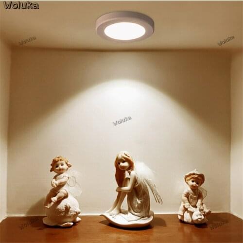 Downlight led ultra-thin circular wine cabinet, wardrobe, exhibition cabinet, living room, hole-free ceiling spotlights CD50 W06