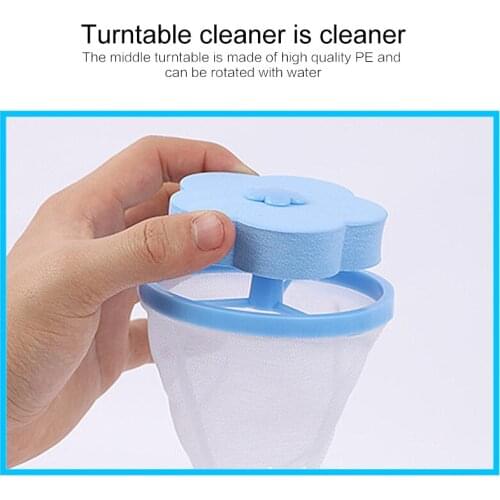 Mesh Washing Filter Cleaner Wool Dryer Bag Washing Machine Filter Net Bag Mesh Filter Hair Removal Cleaning Ball Net