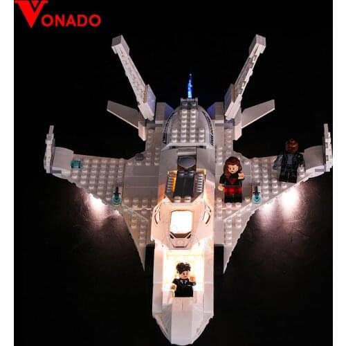 Led Light Compatible For lego 76130 Drone Attack Light Kit Building Blocks Bricks Toys For Children Kids Only Light No Blocks