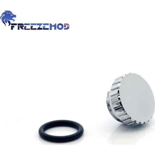 FREEZEMOD Plug Brass Glossy Sealing Lock Water Stop Waterproof Plug Thread G1/4'' Water Cooler Fitting Modding