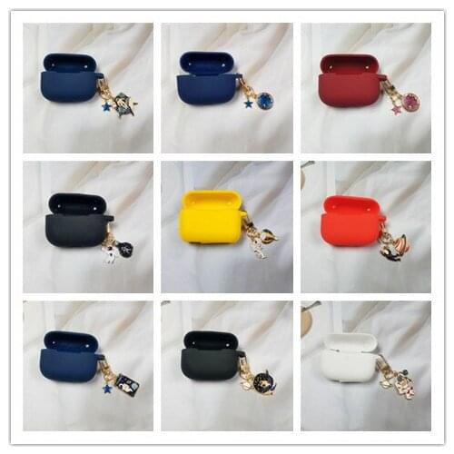 Fashion Astronaut Pendant Case for Airpods 3 Earphone Protect Cover Bluetooth Wireless Earphone Cover For Airpods Pro