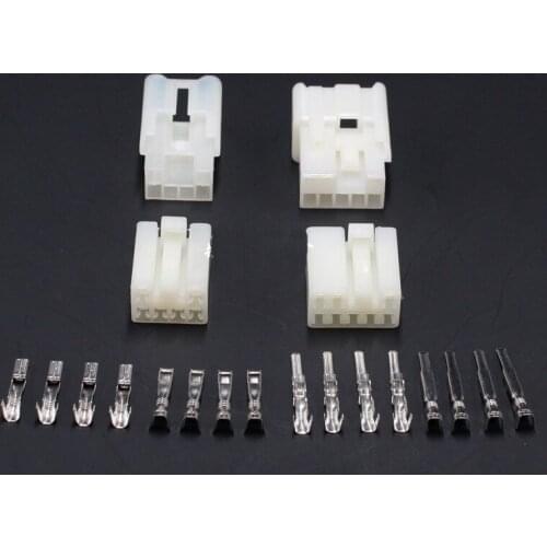 1set 6-hole 8-hole 10-hole car audio speaker connector terminal male and female docking connector car harness connector 6p