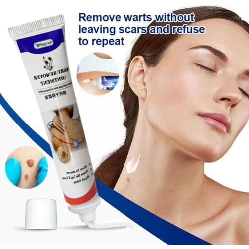 1pcs Warts Remover Antibacterial Ointment Wart Treatment Remover Warts Skin Tag Cream Corn Ointment Extract Herbal Plaster M6R0