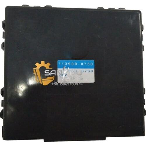 17A-979-3810 Excavator Air Conditioning Panel PC200-8 Controller Control Panel 113900-0730 177300-8760