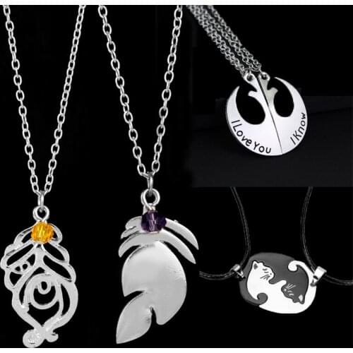 2pc Romantic Couple Heart I Carry Your Heart I carry It In My Heart Pendant Necklace For Women Love Valentines Day Choker Gift