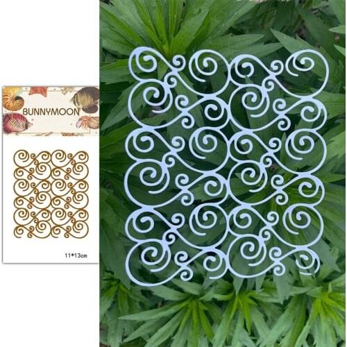 2021 CH New Arrival Waves Stencil Metal Cutting Dies For Scrapbooking Practice Hands-on DIY Album Card Handmade Tools