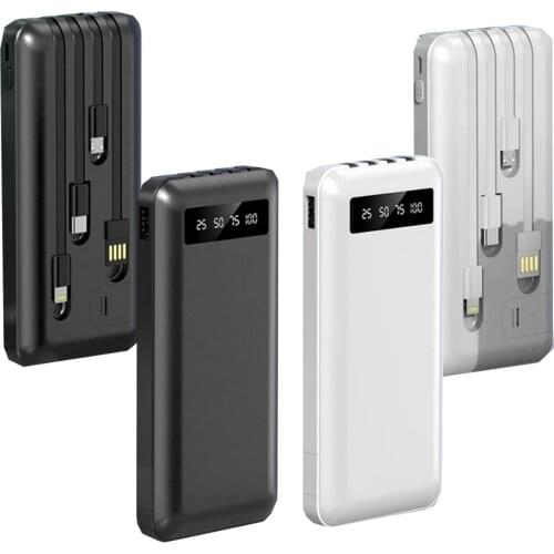 Battery external charging fast portable powerful Powerbank mobile headset Smartwatch 20000 mAh