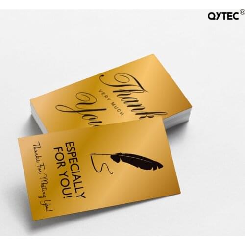 Free Shipping 30pcs 90x54mm Especially For You Thanks For Meeting You Cosmetics Gift Package Thank You Small Business Cards