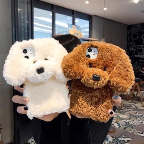 Fur Case for Xiaomi POCO X3 NFC F2 M2 Pro Mi 10 Lite 10T 5G Cases Fluffy Warm Phone Cover for Xiaomi Redmi Note 4 4X 5 6 7 8 9
