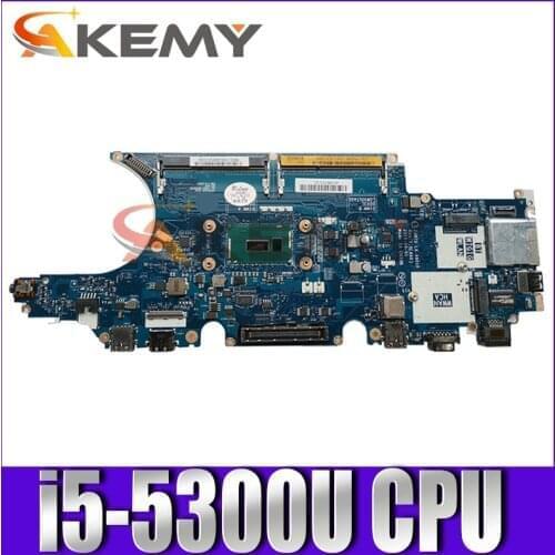 For DELL Latitude E5450 I5-5300U Laptop Mainboard CN-0YNX9N 0YNX9N ZAM70 LA-A901P SR23X Notebook MOTHERBOARD DDR3