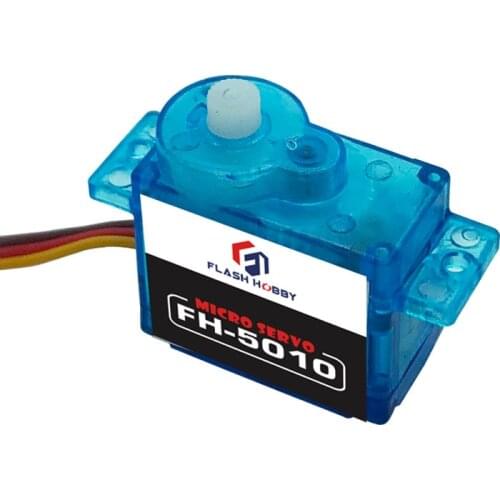 FlashHobby FH-5010 5g Coreless Digital Plastic Gear Nano Servo for RC Model Indoor Micro Airplane Fixed-Wing FPV Drone DIY Parts
