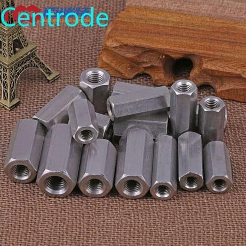 GB56 304 Stainless Steel Lengthened and Thickened Nut Hexagonal Nut Docking Chain Connection Nut M10-M24 1PCS