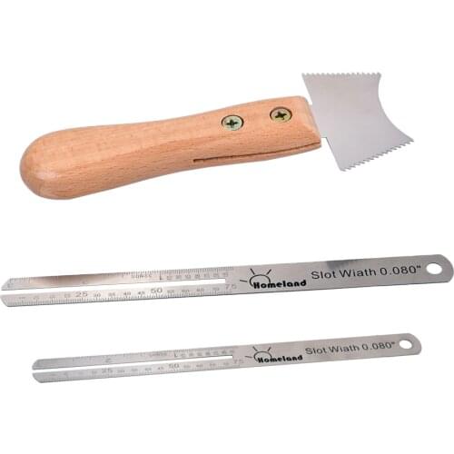 Guitar Fretboard String Action Ruler String Instrument Tools for Luthier