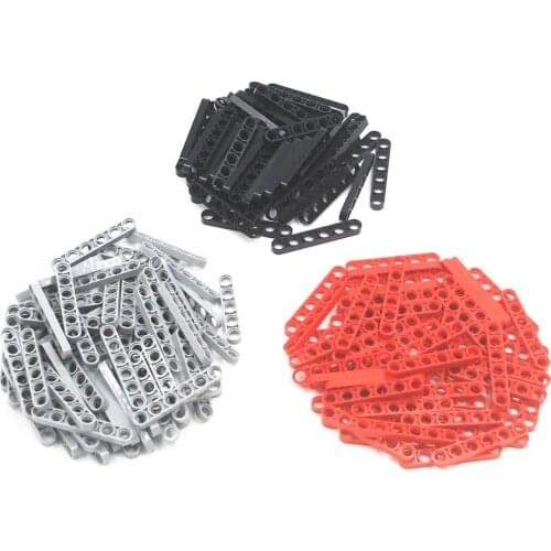 Building Blocks MOC Technic Parts 30pcs TECHNIC 6M HALF BEAM compatible with lego for kids boys toy
