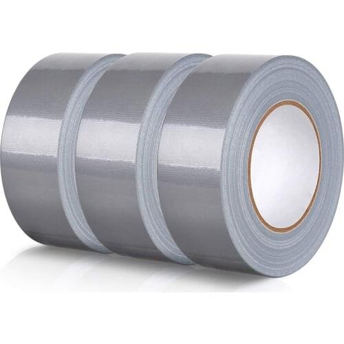High-viscosity waterproof Duct Tape Carpet fixing tape 50mmx25M Silver gray Pipe repair tape Single-sided carpet adhesive tape