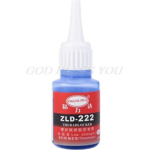 New Glue Anaerobic adhesive Metal Lock Screw Glue Thread Seal up Anti rust Hardware Drop Shipping