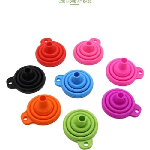 Diamond Painting Accessories Tool Convenient Foldable Silicone funnel Bead Container Diamond Embroidery Environmental Mosaic