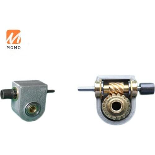 China made customized steel alloy mini small micro miniature worm gearbox gear box reduction reducer for 3d printer