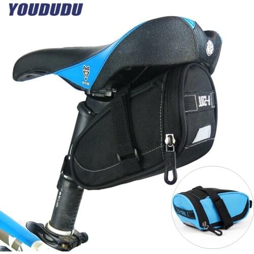 Bike Bags Waterproof Bicycle Saddle Bags Seat Cycling Tail Rear Pouch Bag Riding Storage Saddle Bag Accessories